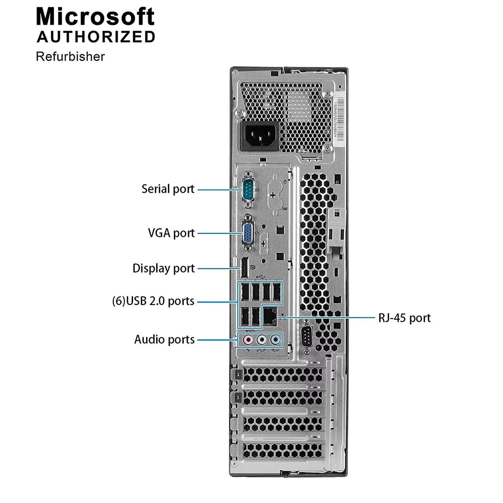 Pre-Owned Lenovo  Desktop Computer  - Intel Quad-Core i5, 1TB , 4GB  , Windows 10 Pro, , , 22in Monitor,  Keyboard and Mouse (Refurbished: Good)