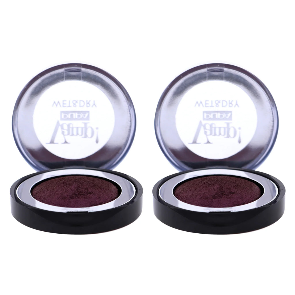 Pupa Milano Vamp! Wet and Dry Baked Eyeshadow - 205 Hot Violet - Pack of 2 - 0.035 oz Eye Shadow