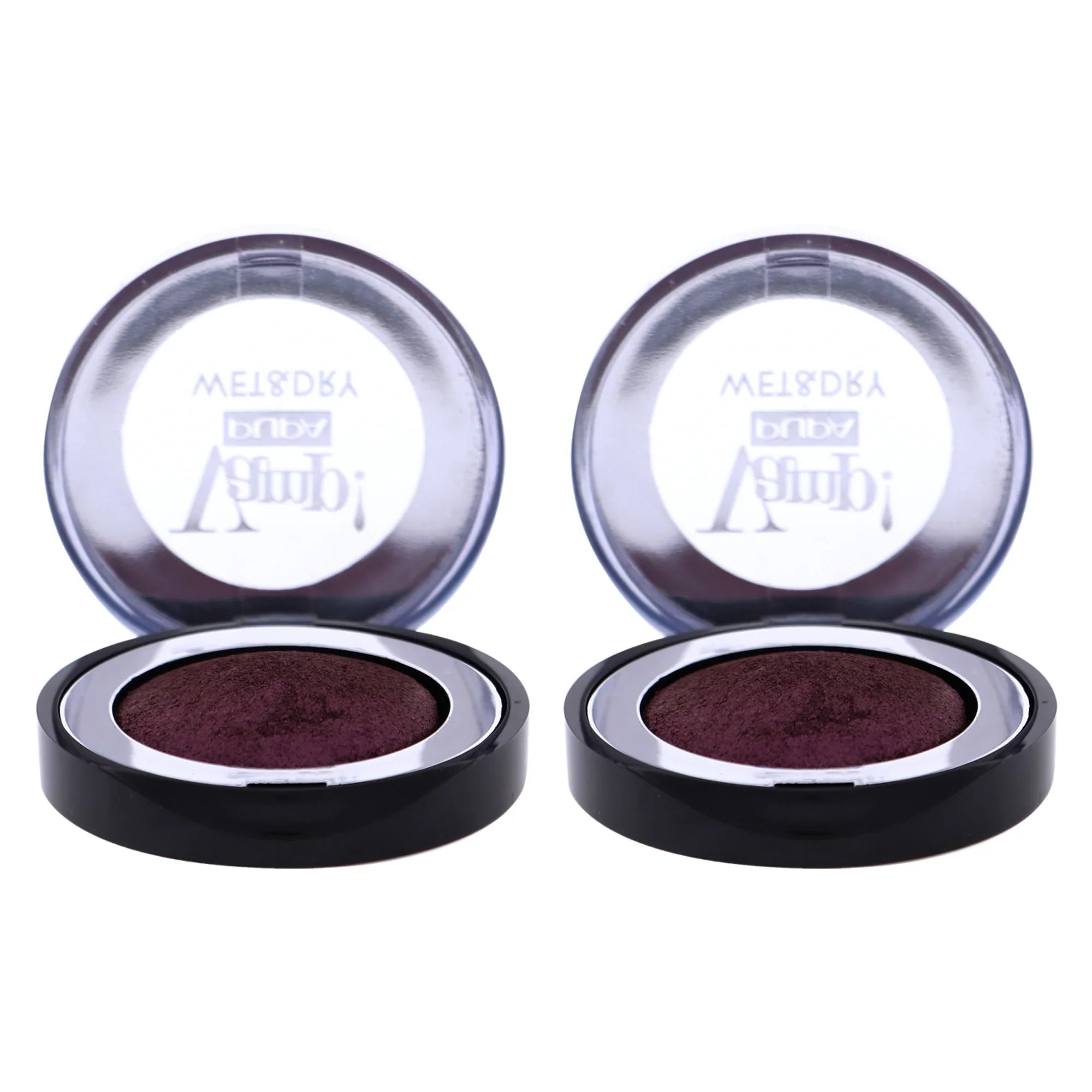 Pupa Milano Vamp! Wet and Dry Baked Eyeshadow - 205 Hot Violet - Pack of 2 - 0.035 oz Eye Shadow
