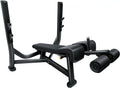 French Fitness  Black Olympic Decline Bench (New)