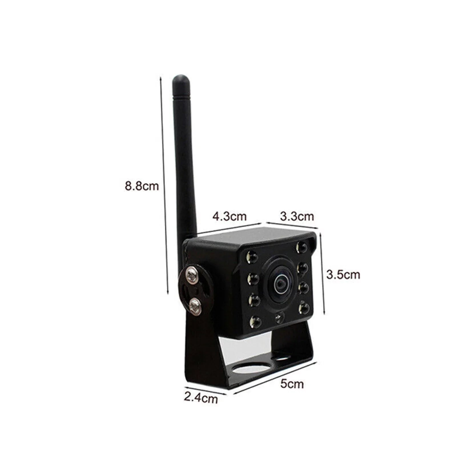 WiFi Wireless Reverse Backup Camera with  Night Vision, Suitable for Automobiles and Commercial Vehicles