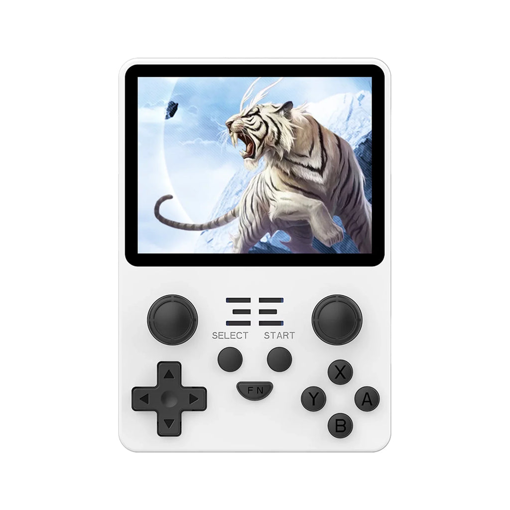 Game console,3.5 Inches  Console Portable Handheld Console 20 000 Screen Open Source  Screen Open (White)   Handheld 20000 Pre-Installed Save Console 20000 Pre-Installed