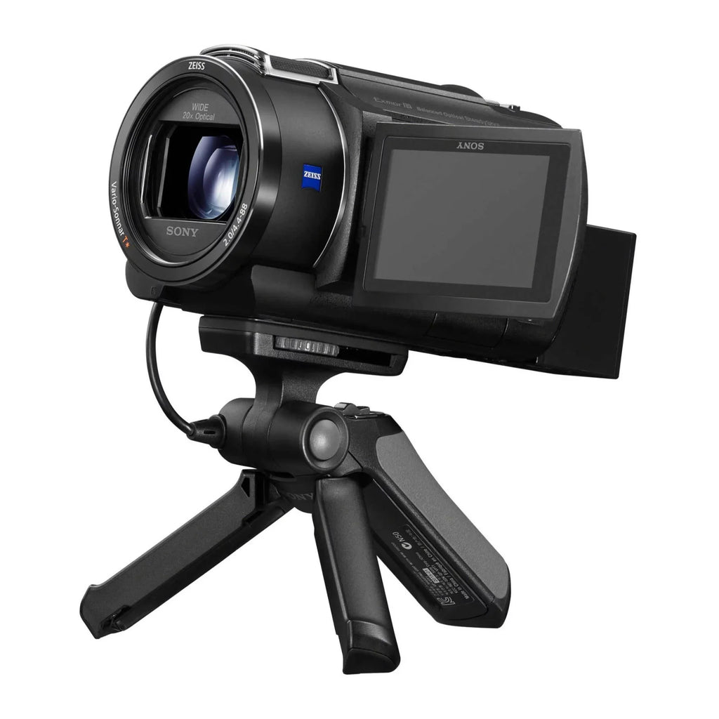 Sony - 4K  Handyman Camcorder with Bag, Tripod and Accessory Bundle