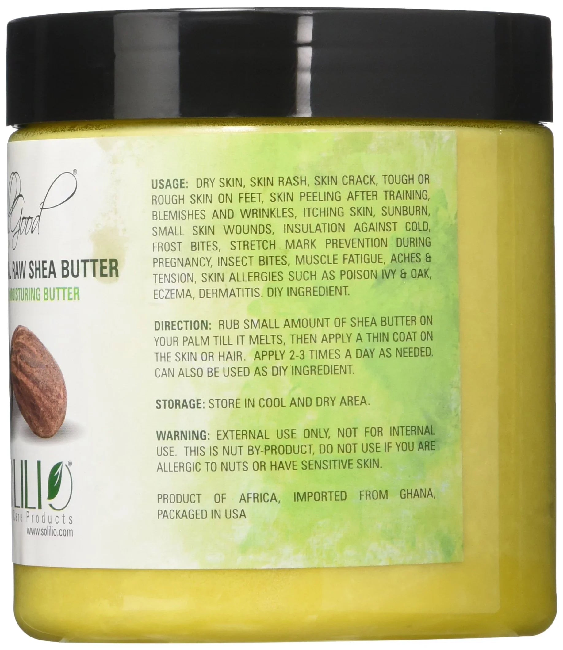 Smellgood 3 Pack African Shea Butter 16Oz