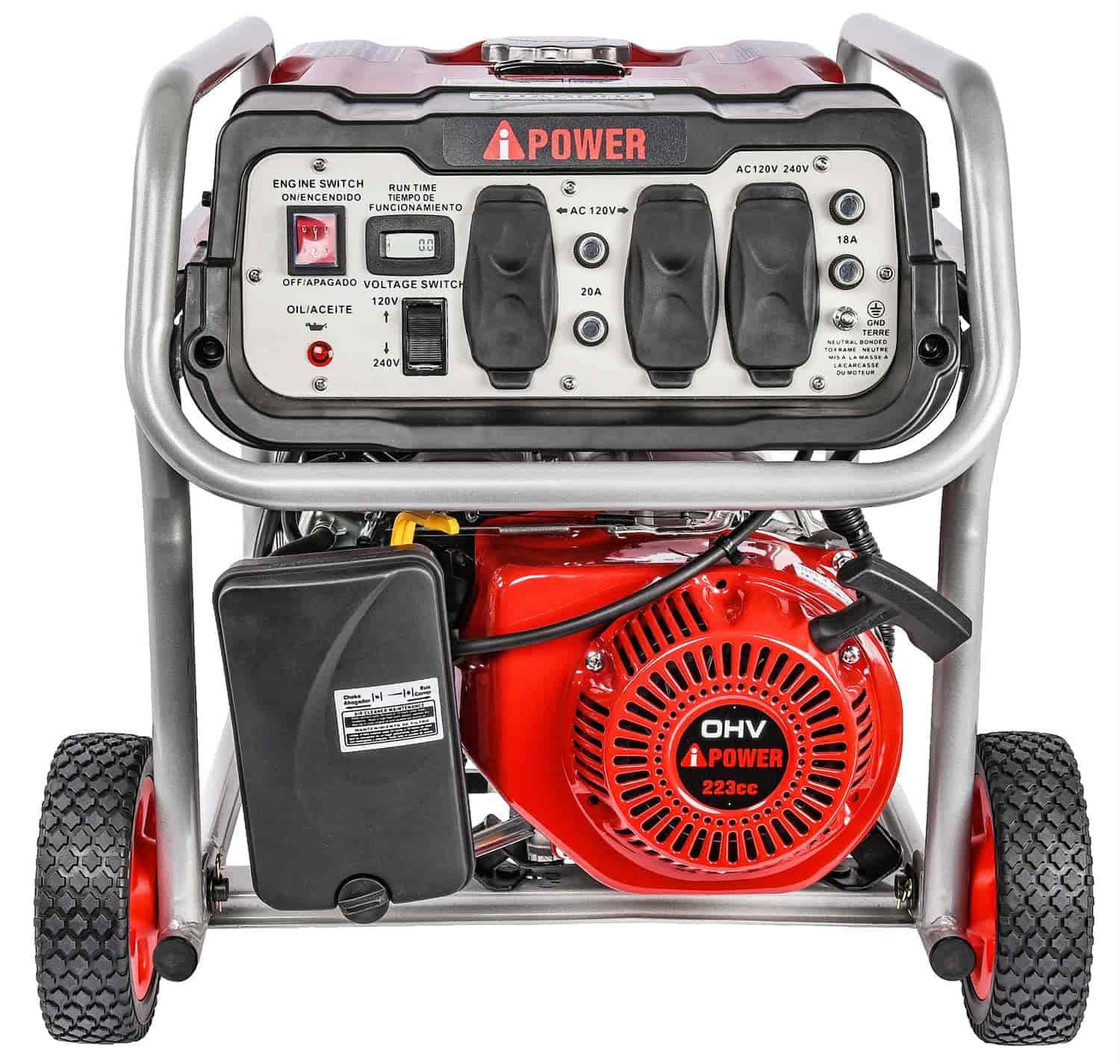 86065 Portable Generator 5000 Starting Watts 4250 Running Watts 9 Hr. Run Time