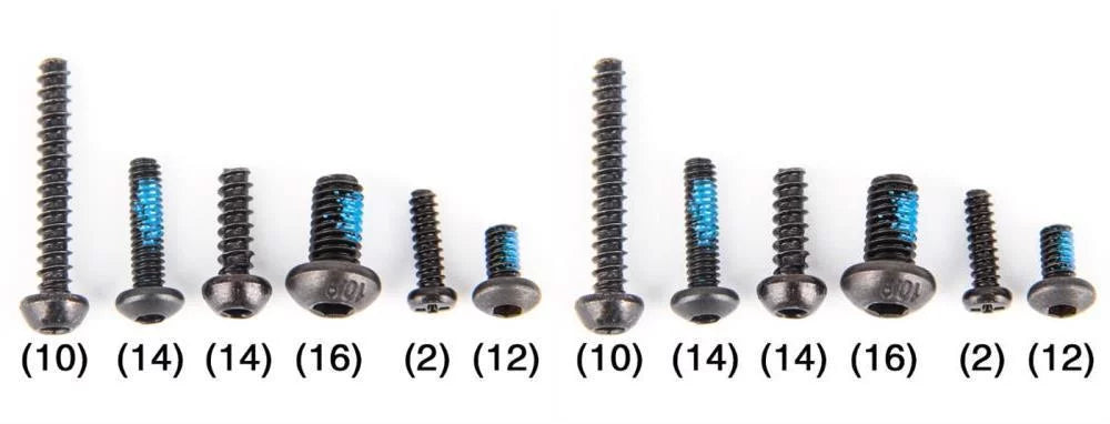 HobbyFlip Quadcopter Screw Set Runner 250--13 Compatible with Walkera Runner 250 Racer 2 Pack
