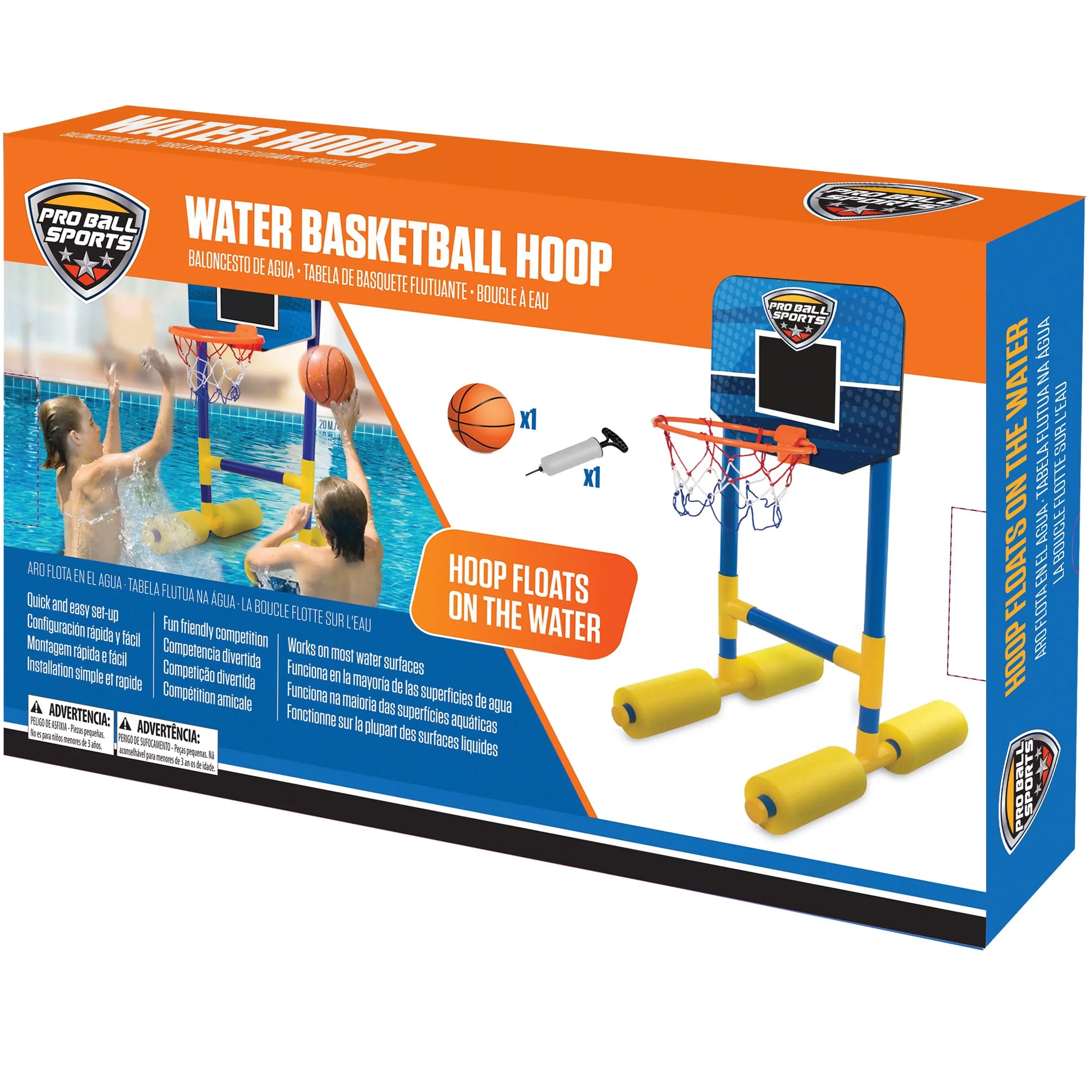 Maccabi Art Pro Ball Swimming Pool Floating Basketball Water Hoop Pool Game