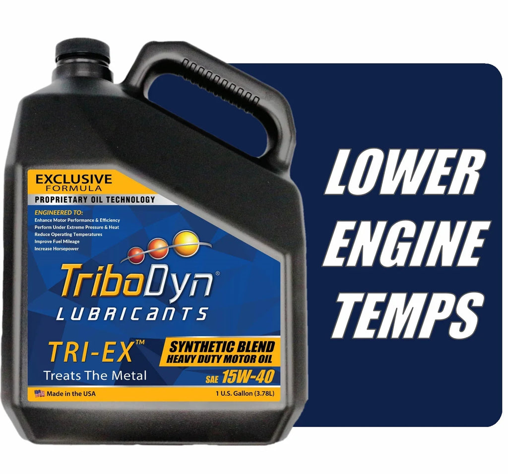 TriboDyn - Synthetic Blend 15W40 Diesel Oil - Gallon Bottle