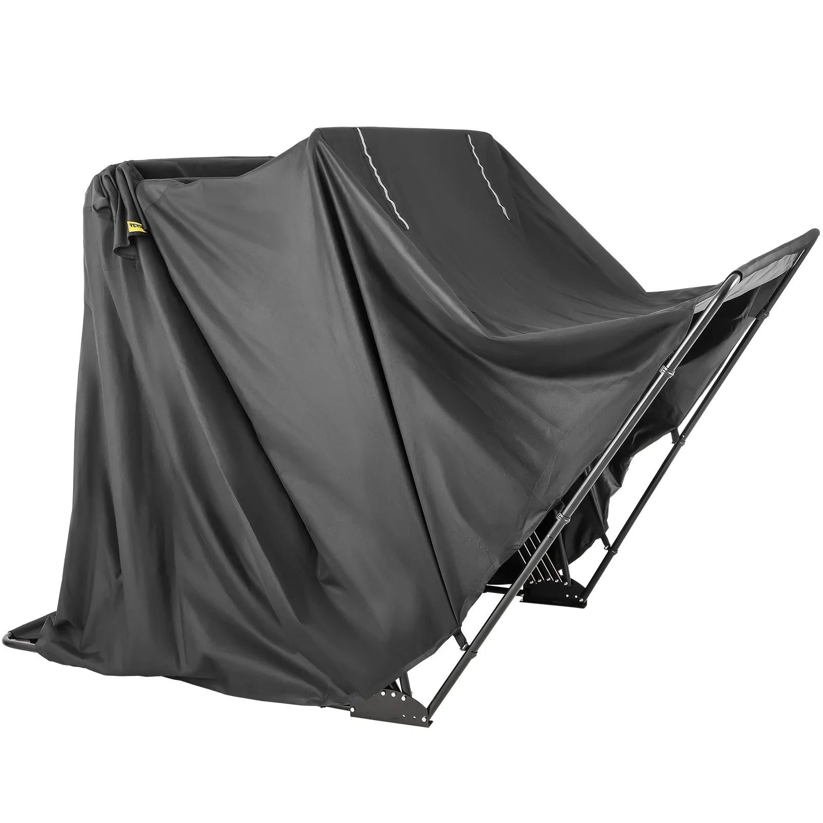 Heavy Duty Motorcycle Cover Storage Sheds Garage All Season Outdoor Protection,600D Oxford Durable and Tear Proof Waterproof with Lock-Holes & Storage Bag,Fits up to 106"