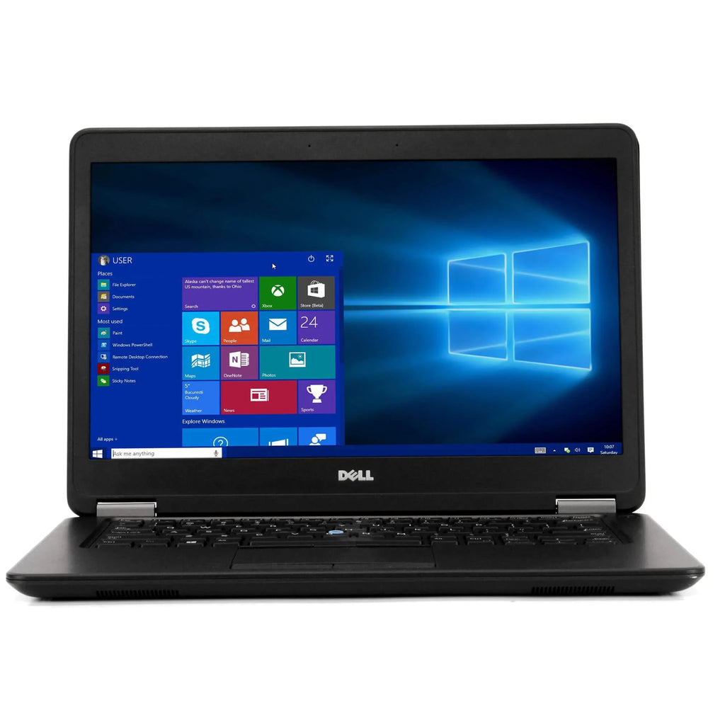 Restored Dell Latitude  Laptop Computer, 2.90 GHz Intel i5 Dual Core Gen 5, 8GB  , 256GB  Hard Drive, Windows 10 Professional 64 Bit, 14" Screen (Refurbished)