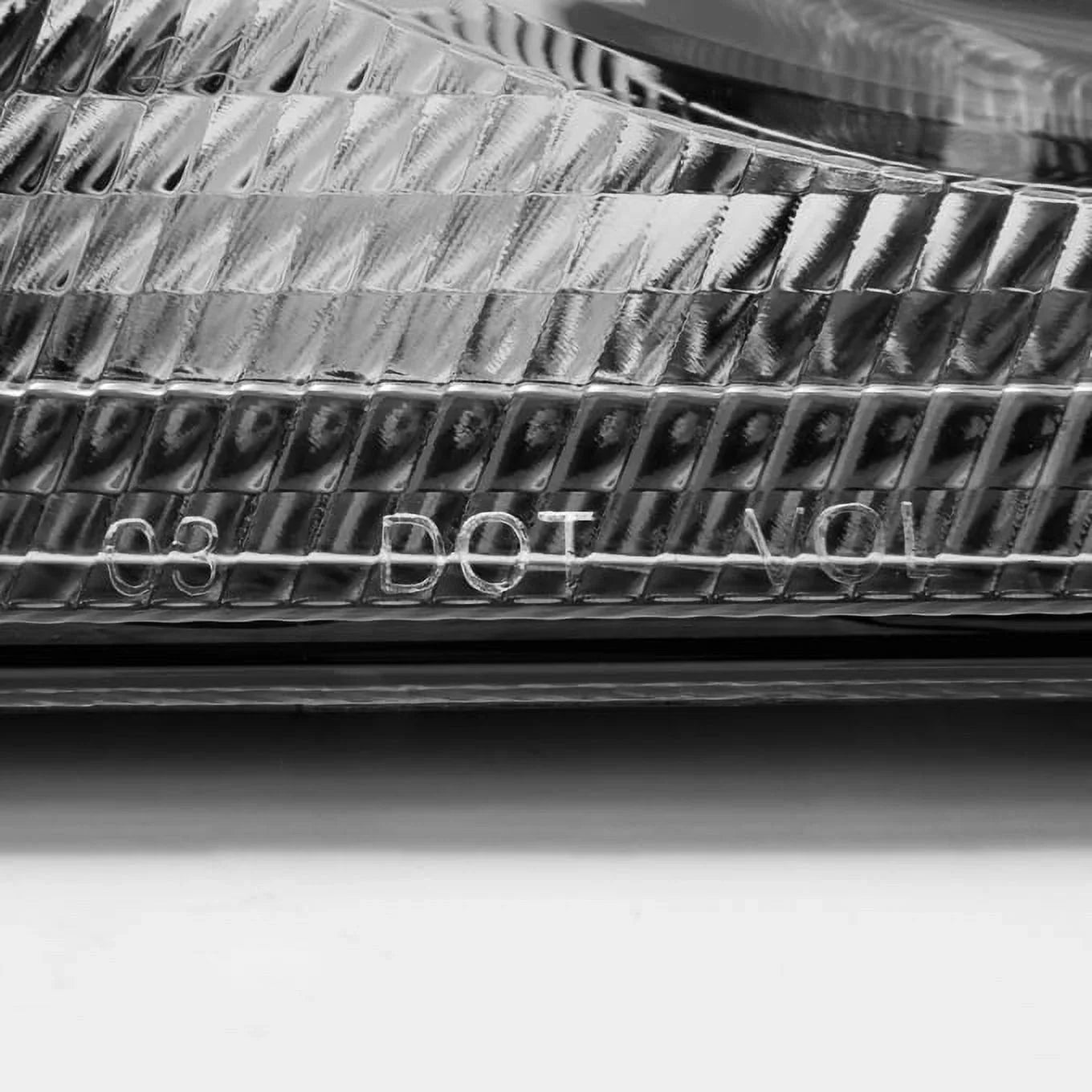 '- For Chrysler Pacifica  Black Bezel Headlights Headlamp Front Lamps Replacement Left + Right Pair