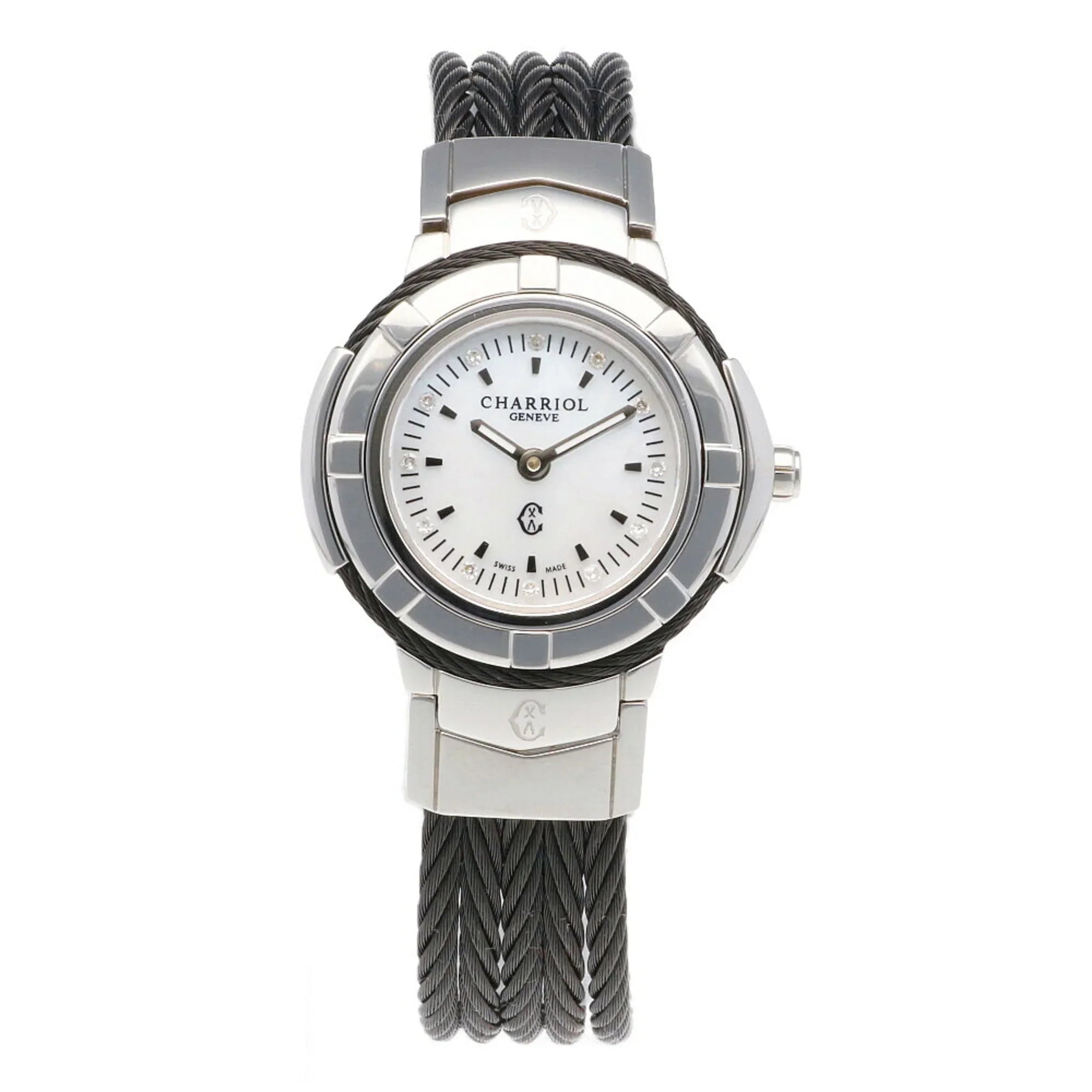 Pre-Owned  Saint-Tropez Watch Stainless Steel Quartz Women's (Good)