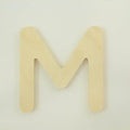 Package of 1, 18 Inch  1" Baltic Birch "" Wood Letters In The Gotham Rounded Font | Thick | Upper Case For Art & Craft Project, Made in