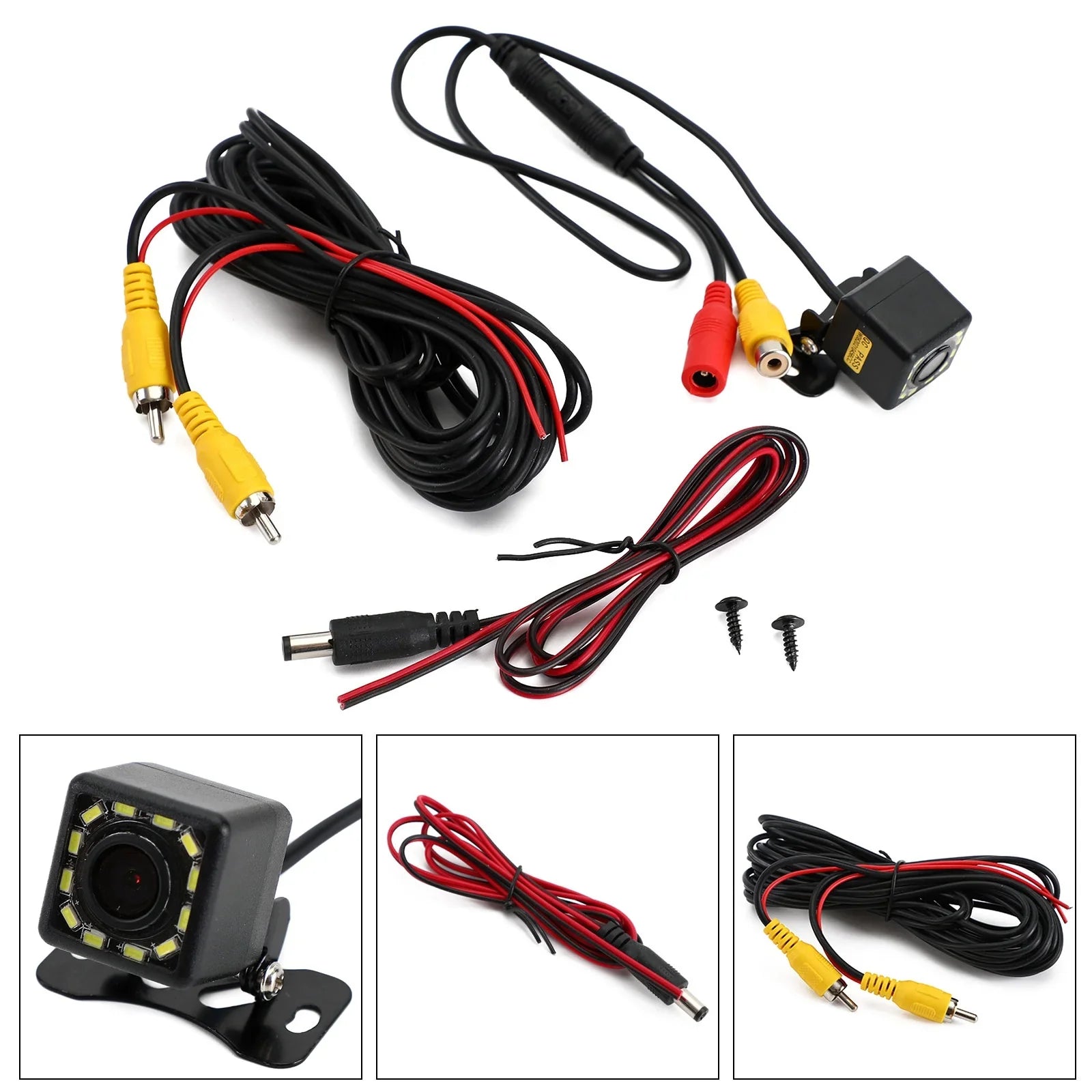 Dynamic Trajectory Wireless 150º Hd Reverse Backup Parking Camera Night View