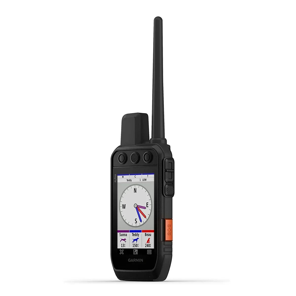 Garmin Alpha 300i (Garmin Alpha  15X Dog Collar Bundle) Dog Tracker Handheld Featuring inReach  Messaging