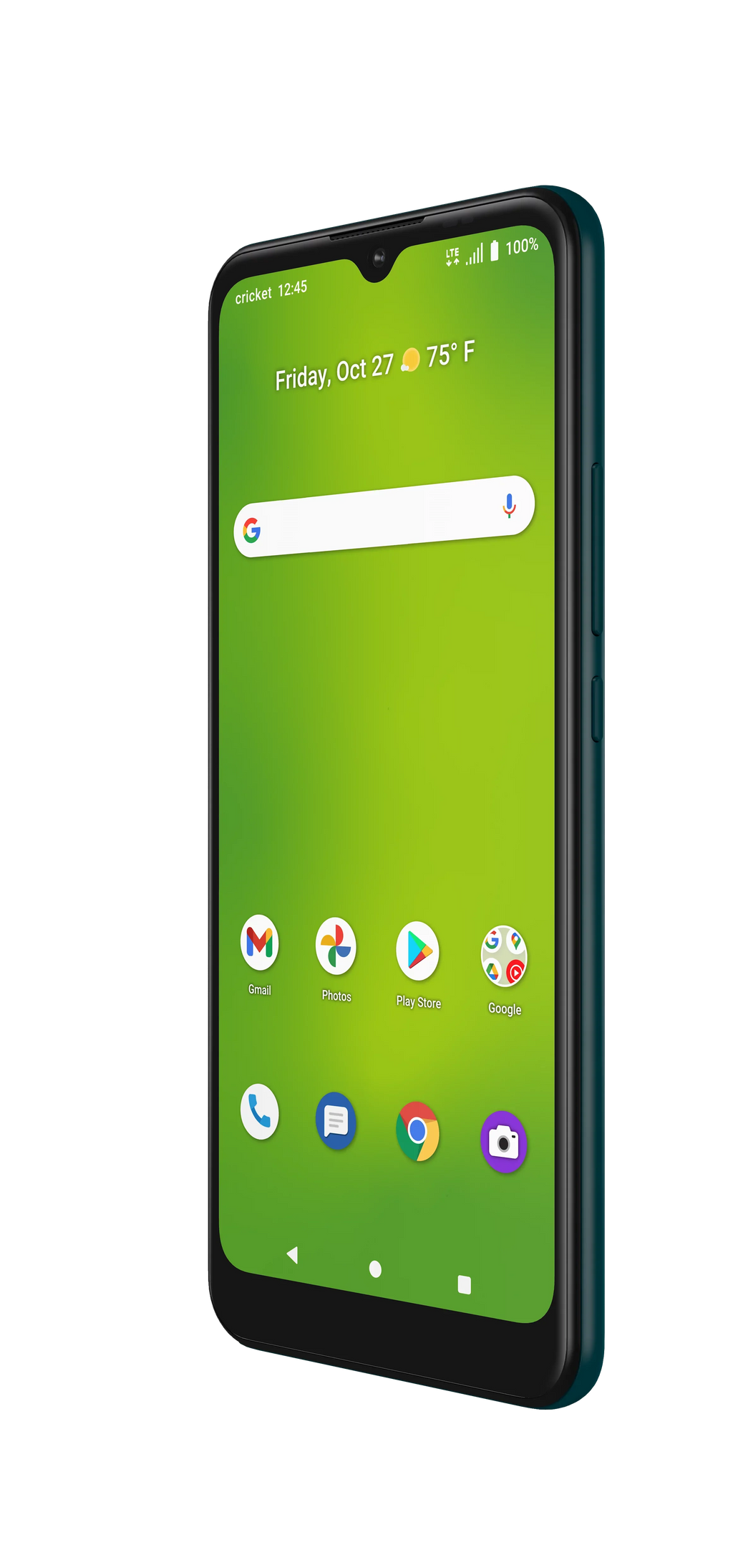 Cricket Wireless Splendor, 32GB, Rainforest Green - Prepaid Smartphone