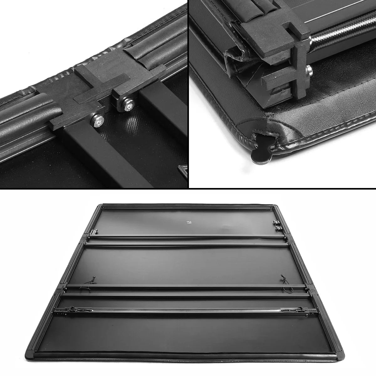 Auto Drive Soft Tri Fold Truck Bed Tonneau Cover Fits 22-23 Toyota Tundra 6.5Ft Bed