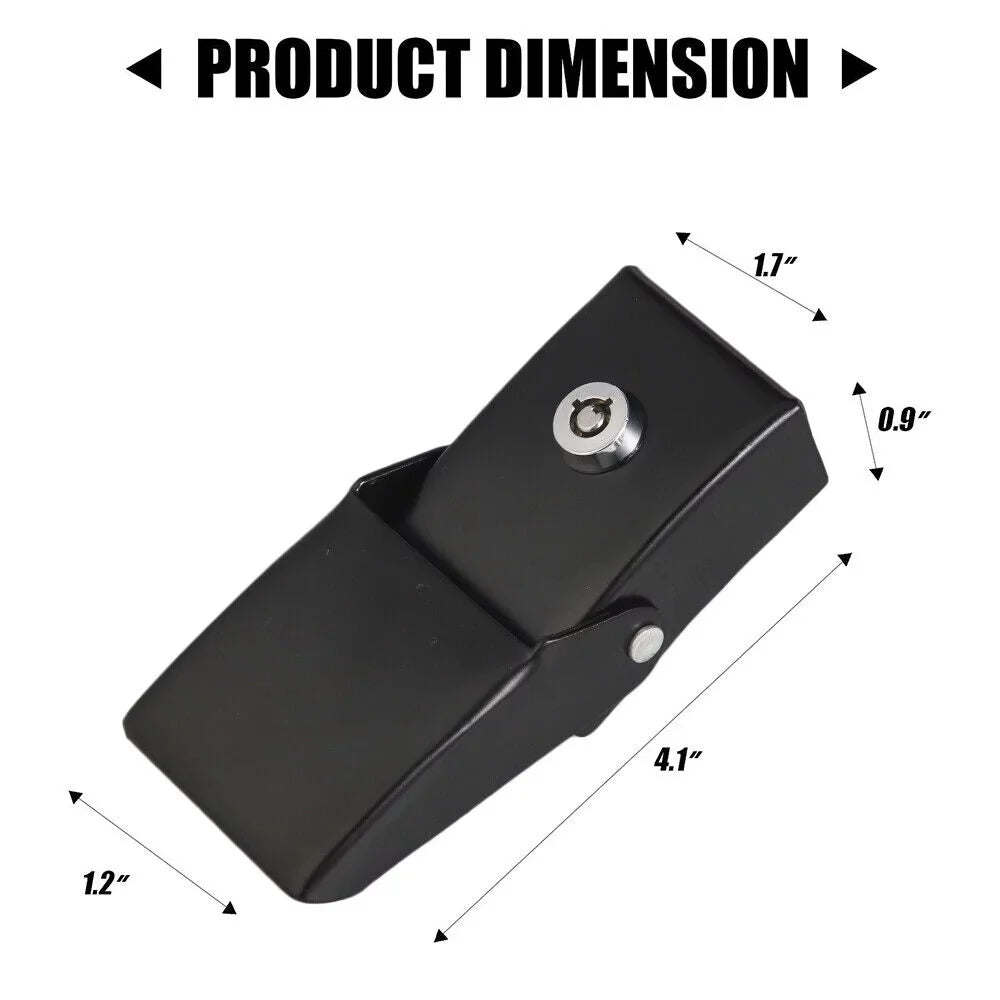 Jahy2Tech Locking Hood Latch Pins Kit for Jeep Wrangler   - Strong & Stylish - Easy Installation - High-Quality Materials