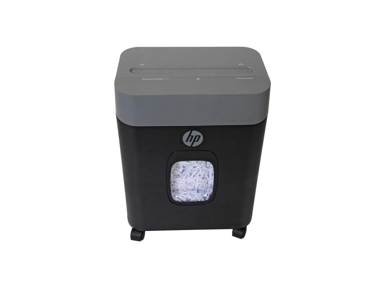 Royal  Paper Shredder - Cross Cut - 12 Per Pass - for shredding Paper, Staples, Credit Card, Envelope - 8.75" Throat - 2 Minute Run Time - 30 Minute Cool Down Time - 3.40 gal Wastebin Capacit