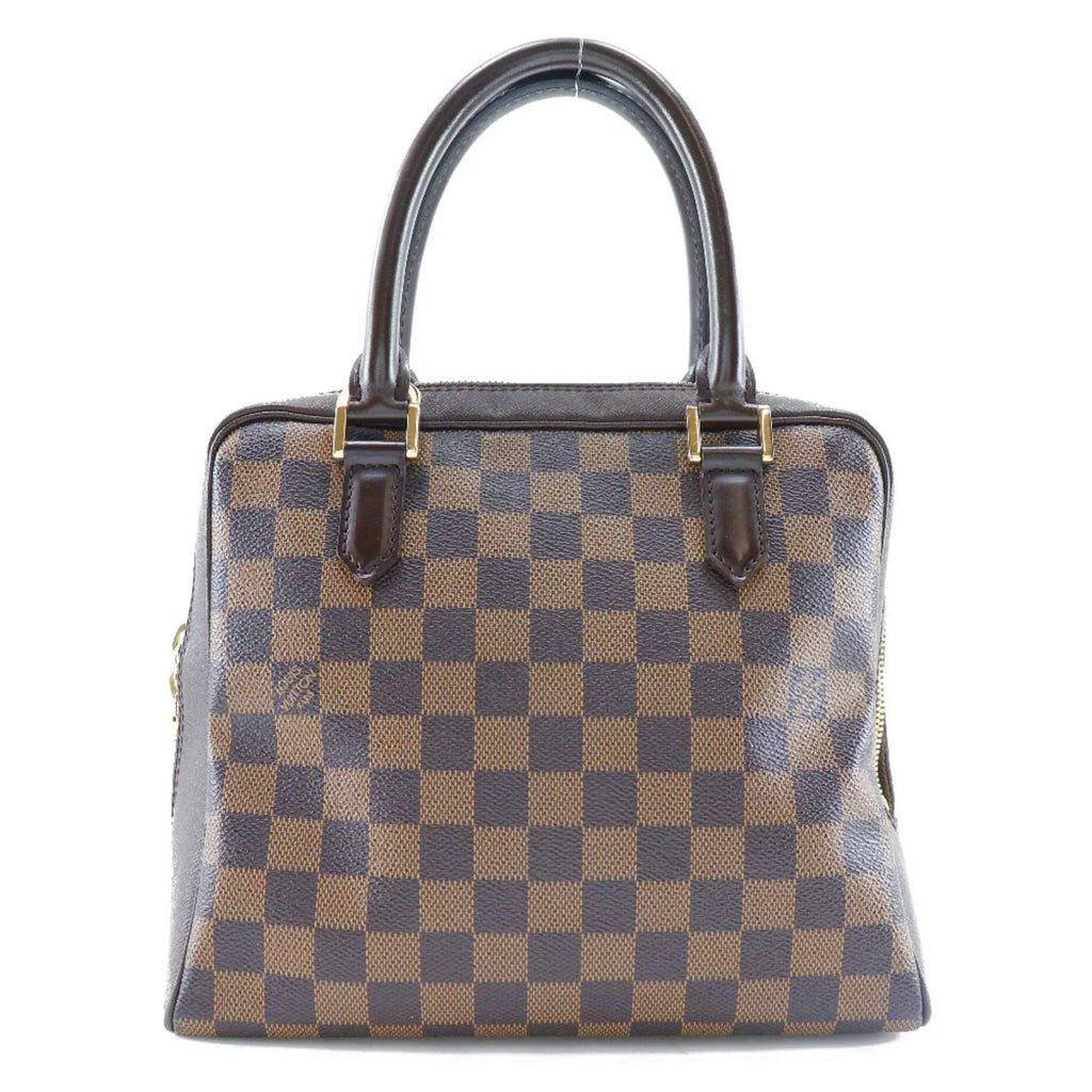 Pre-Owned   Louis Vuitton Brera Handbag  Damier Canvas Brown  Women's (Good)