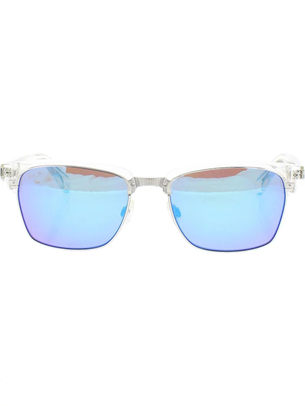 Maui Jim Kawika Blue Hawaii Square Unisex Sunglasses -05CR 54