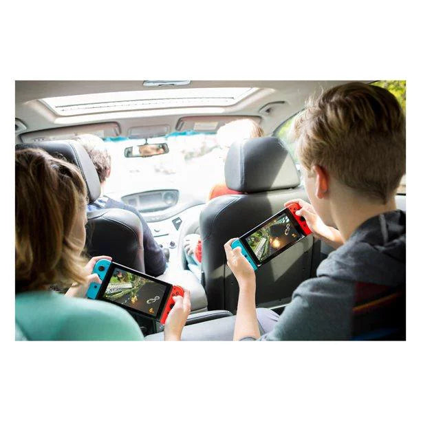 Nintendo Switch Bundle: Mario Kart 8 Deluxe /Super Mario Bros.  Deluxe and Nintendo Switch 32GB Console with Neon Red and Blue Joy-Con| 3 Months Nintendo Switch Online Membership