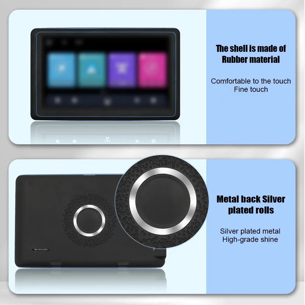 Apexeon Car Stereo,Camera Dual  Player Dual  Car Audio Portable Car 7'' 720P 5.0  Compatible Car Stereo 5.0 Compatible   Receiver  5.0 12 Auto Compatible Android Stereo 720P Car