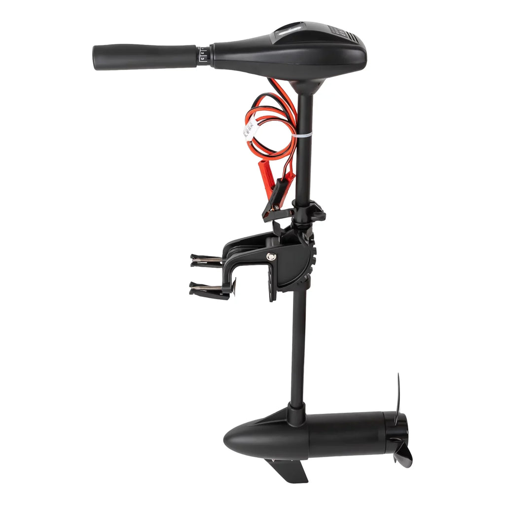 Miumaeov Electric Trolling Motor, 12V 58  Fishing Boat Engine Short Shaft Marine Outboard Motor Drive