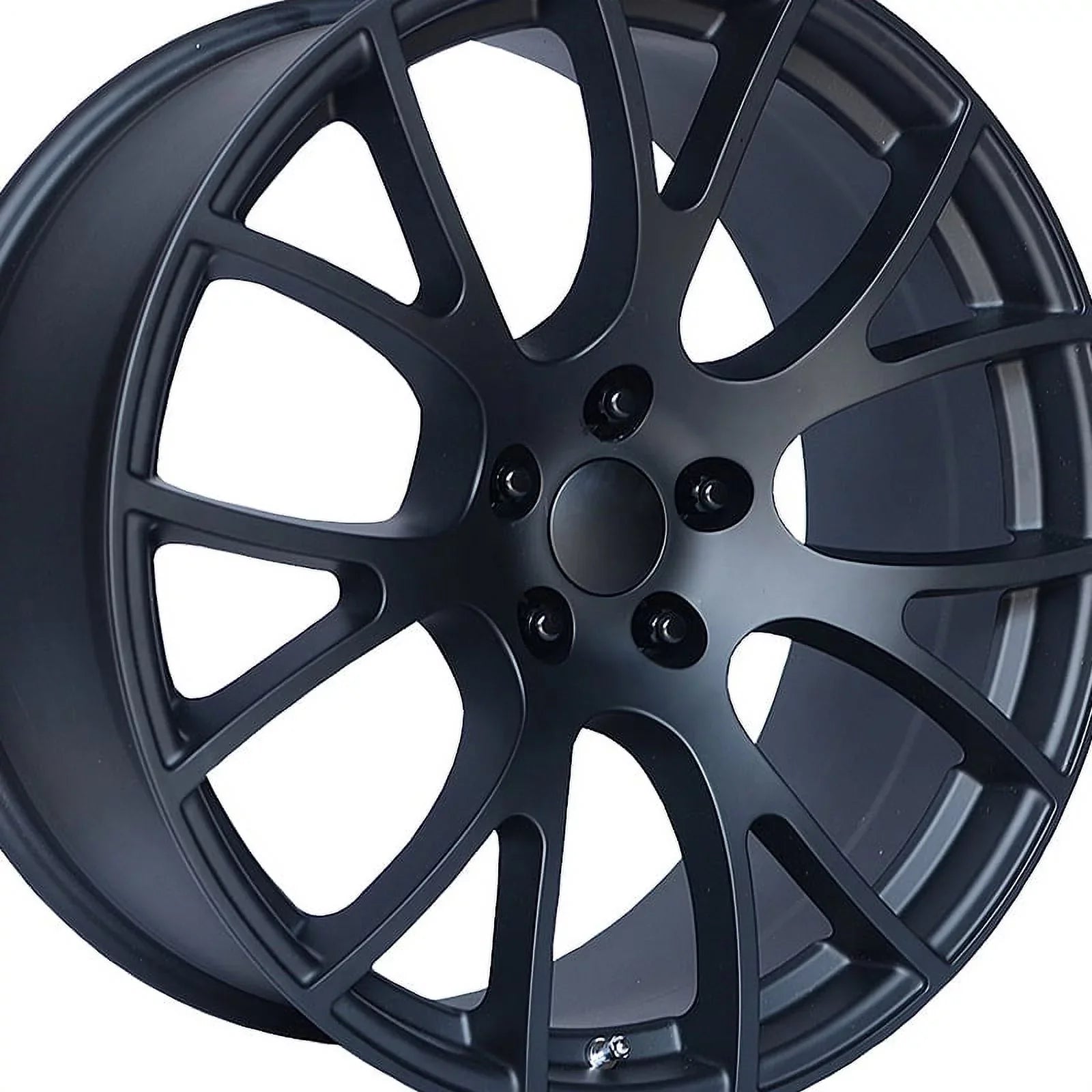 Creations Aluminum Rim  20X10in Matte Black Finish, 161MB-219018