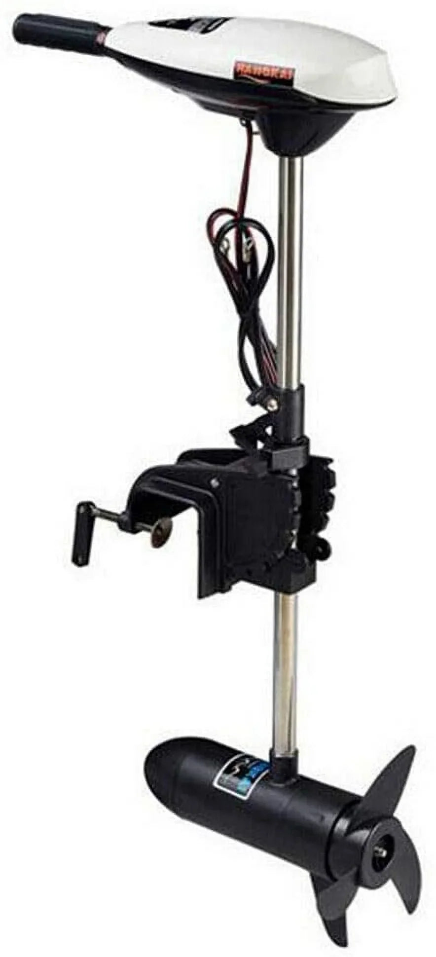 Outboard Motor Boat Engine 12V 65lb Electric Outboard Inflatable Fishing Boat Brush Motor Engine 660W