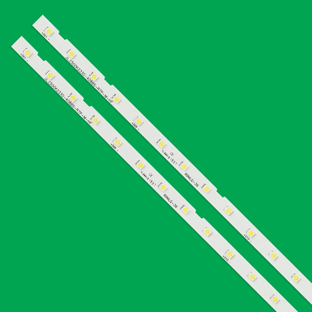 2pcs  Backlight Strips For AOT_50_NU7100F -500SM0- -45952A 45962A -15484A