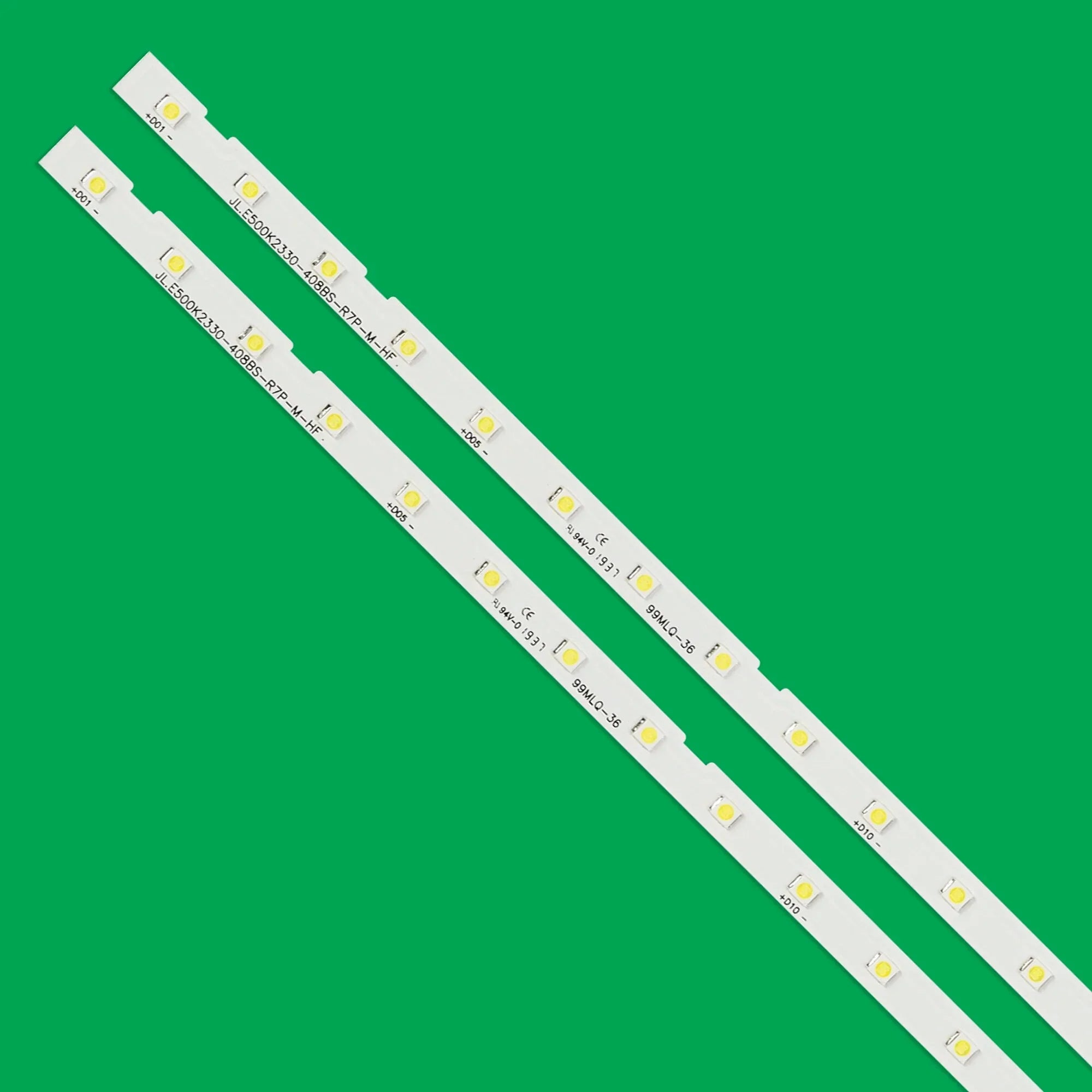 2pcs  Backlight Strips For AOT_50_NU7100F -500SM0- -45952A 45962A -15484A