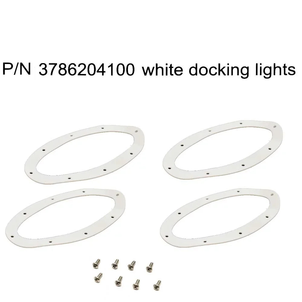 Aqua Signal Boat Bow Hull Docking Lights 86204-7 | 12V 7W White (Pair)