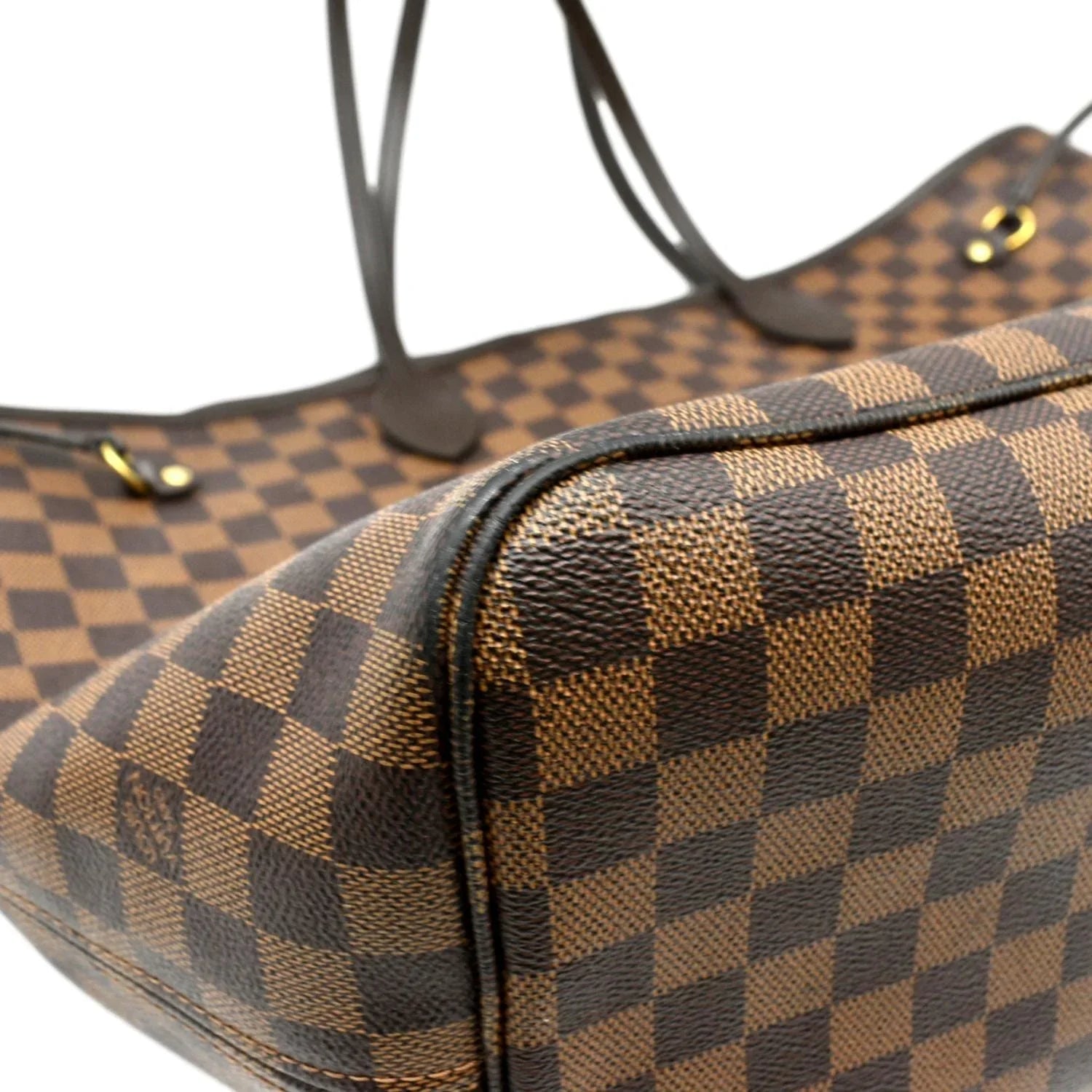 Pre-owned   Pallas  Monogram Canvas Shoulder Bag Brown