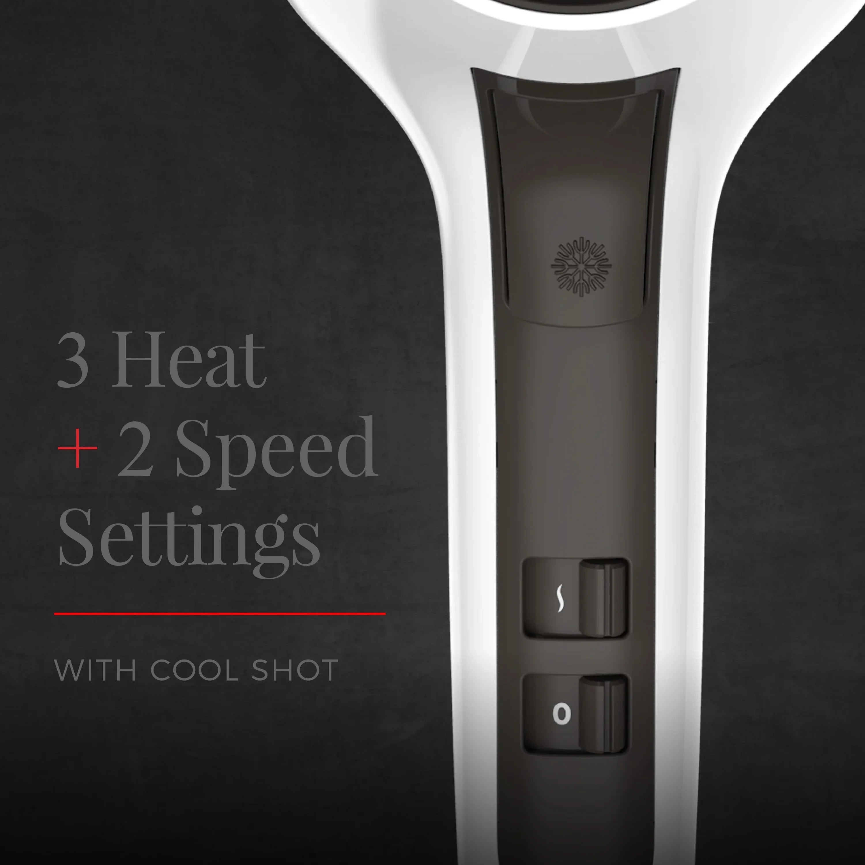 Remington Salon Collection Air3D™ Ceramic Hair Dryer, 1760 Watts, White