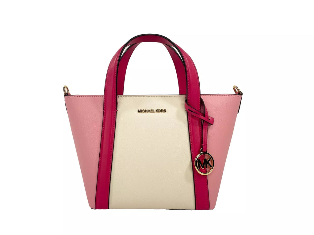 Michael Kors Pratt Small Crossbody Bag (Electric Pink)