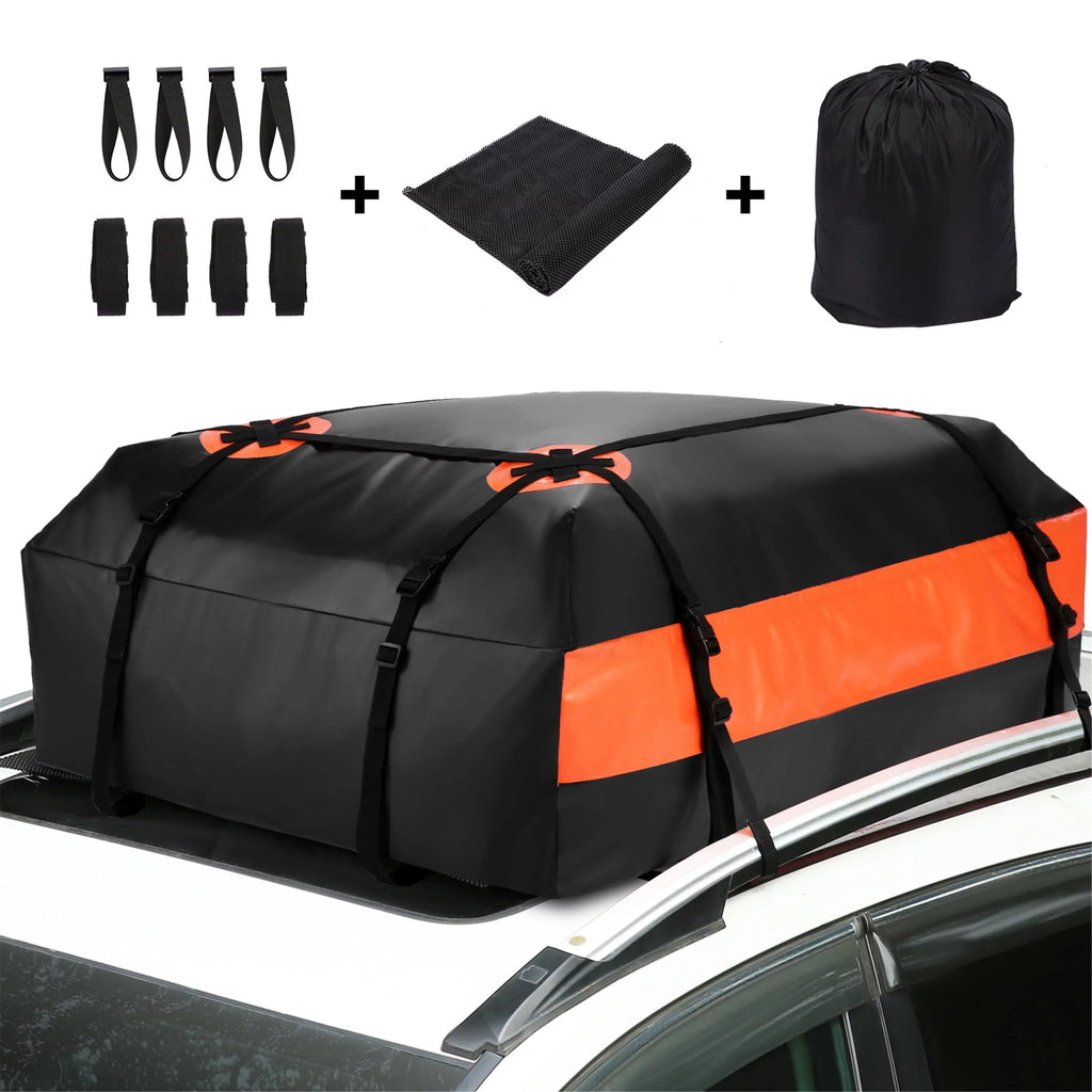 20 Cubic Feet Car Vehicles Waterproof Roof Top Cargo Carrier Luggage Travel Storage Bag for Car Truck  Clearance Sales