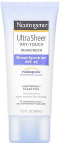 Neutrogena Ultra Sheer Dry-Touch Sunscreen  45 3 oz (Pack of 3)