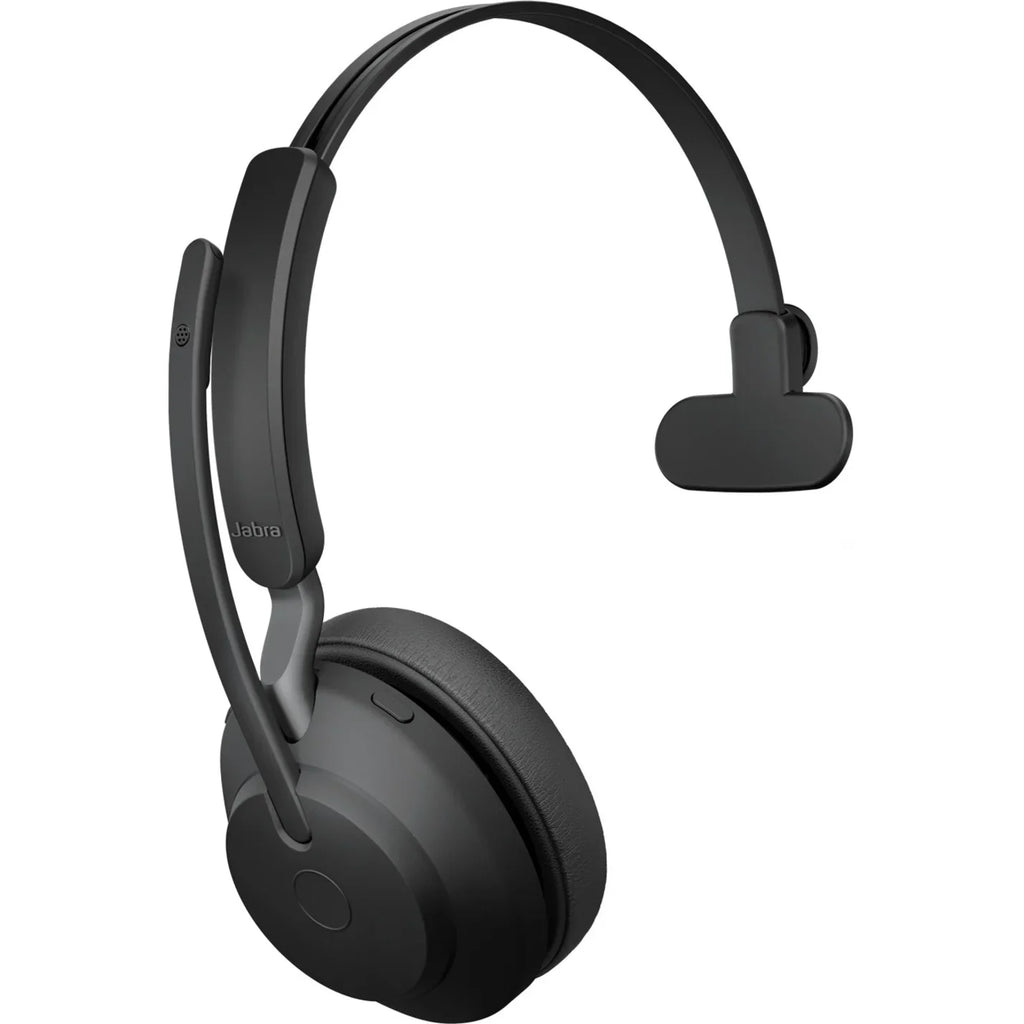 Jabra Evolve2 65 - -  Mono with Charging Stand - Connector Single Ear Headset - Black