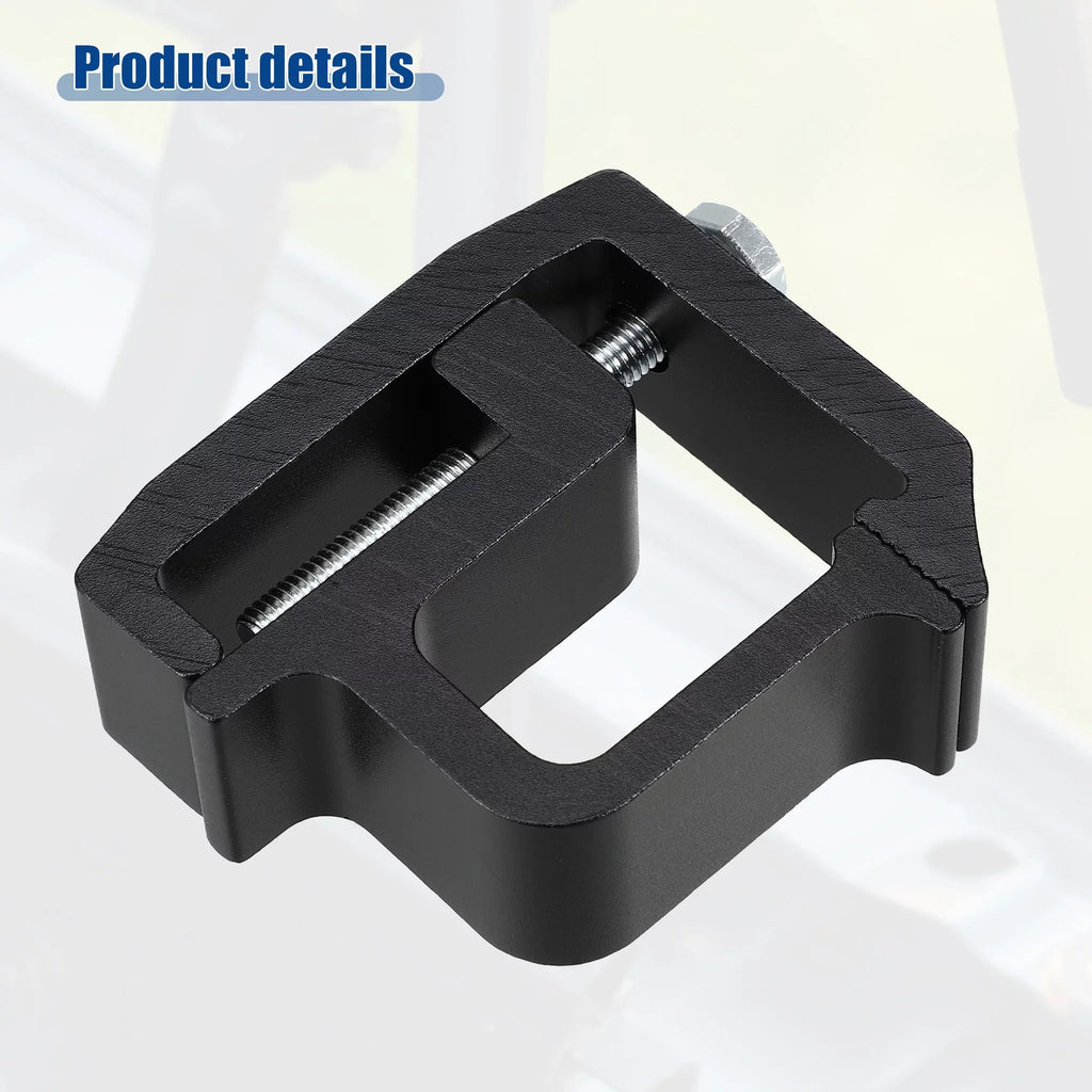 Unique Bargains 8 Pcs Truck Bed Cap Mount Clamps Camper Shell Clips Fit for Chevy Silverado 1500 2500HD 3500HD Black