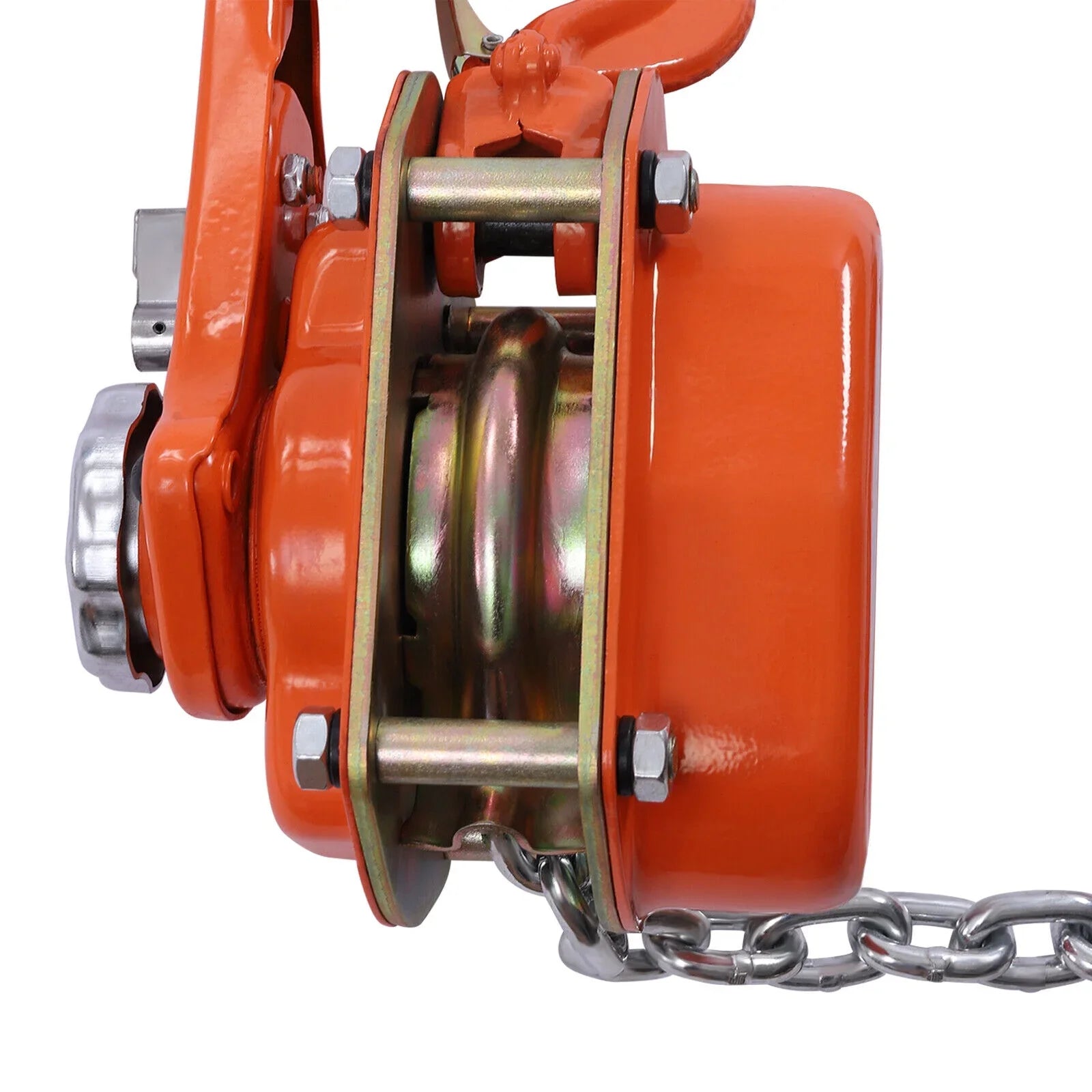 0.75T Lever Block Chain Hoist Come Along Puller 10Ft Chain Lifter Ratchet Type