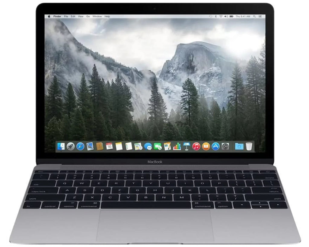 Pre-Owned Apple Macbook 12-inch (Retina, Space Gray) 1.3GHz Core m7 (Early 2016) /- 512   8  Memory 2304x1440 Display Mac   v10.12 Sierra Power Adapter Included
