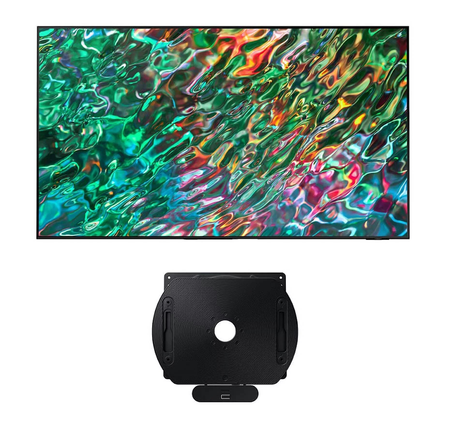 Samsung  43"  Quantum Matrix Neo 4K Smart  with a Samsung - Auto-Rotating Wall Mount for 43"-55" Samsung TVs (2022)