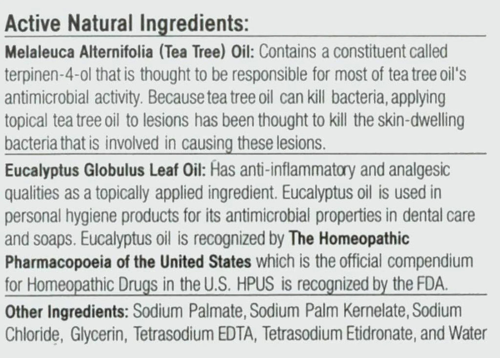Defense Soap Essential Oil 1 Ounce (2 Pack) | All Natural Pharmaceutical Grade Tea Tree and Eucalyptus Oils Help with Scratches, Scrapes, Body Odor, Acne, Ringworm, Psoriasis, Dandruff