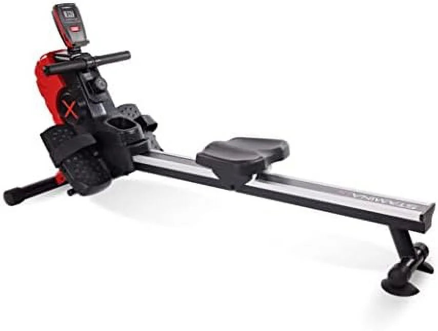 Magnetic Rower - Rower Machine With Workout App - Rowing Machine With Magnetic Resistance For Home Gym Fitness - Up To 250 Lbs Weight Capacity