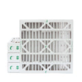24x24x4  13 Pleated  Furnace Air Filters by Glasfloss Industries. 4 Pack
