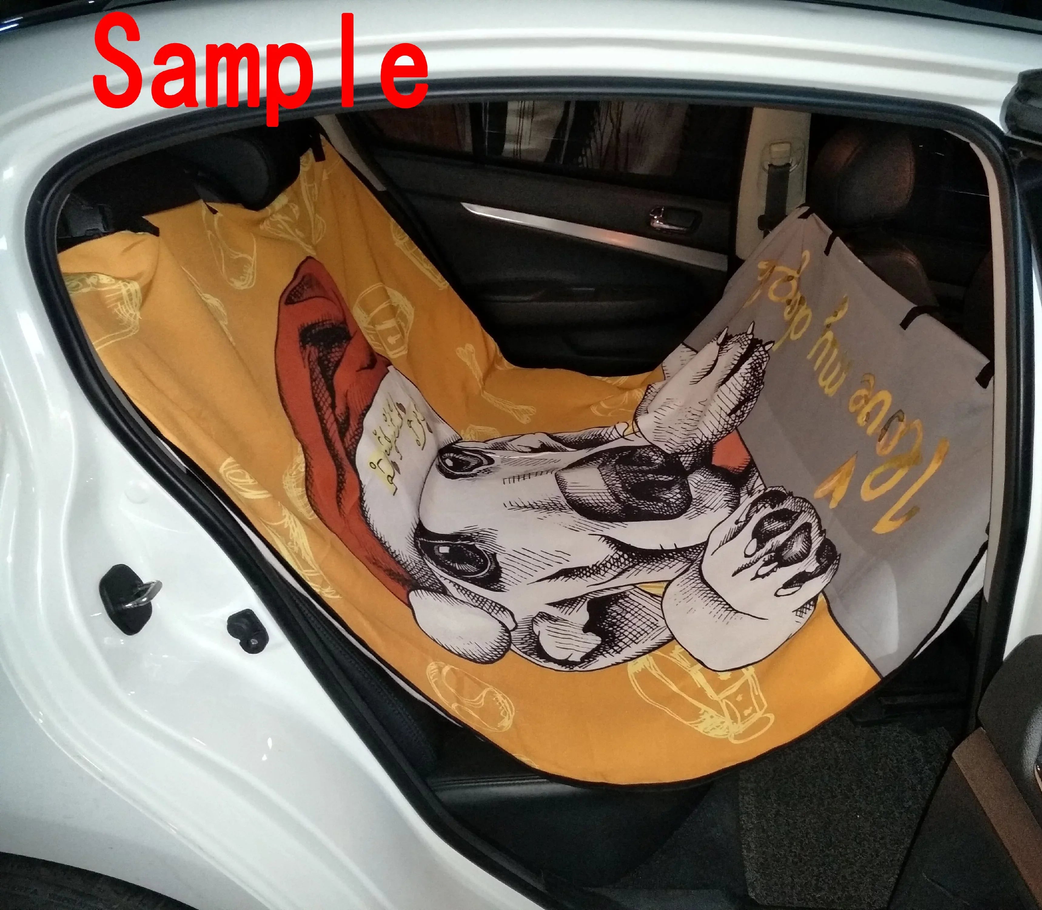 Bear Forest Nature Pet Car Seat Cover Dog Car Seat Mat Hammock Cargo Mat Trunk Mat For Cars Trucks and  54x60 inches