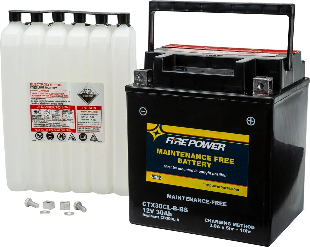 Fire Power Maintenance Free Battery -- Compatible With Sea-Doo   iS 215 2014