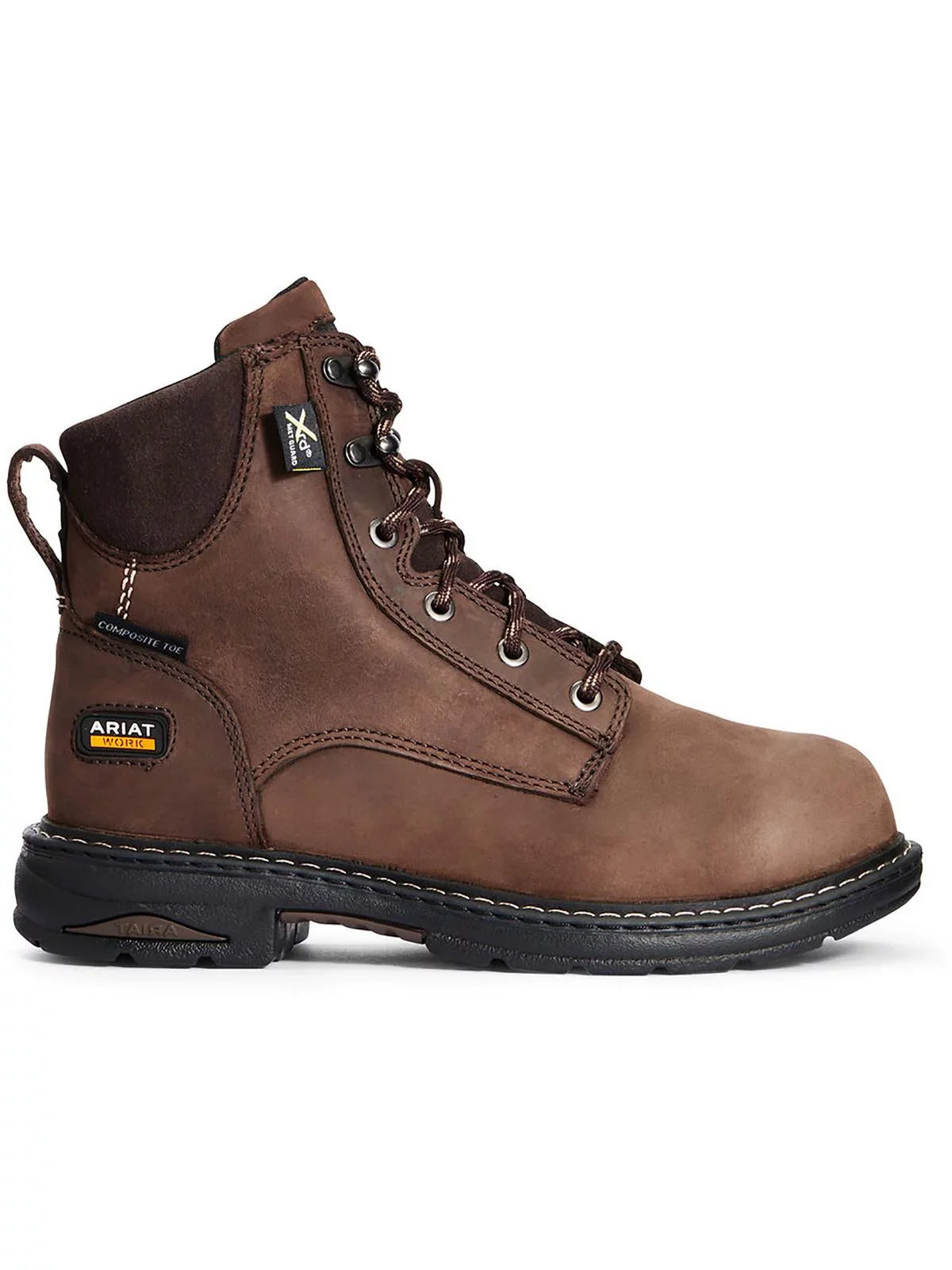 Womens 6" Casey Composite Toe Internal Metatarsal Guard Work Boot Oily Distressed Brown - 10033995