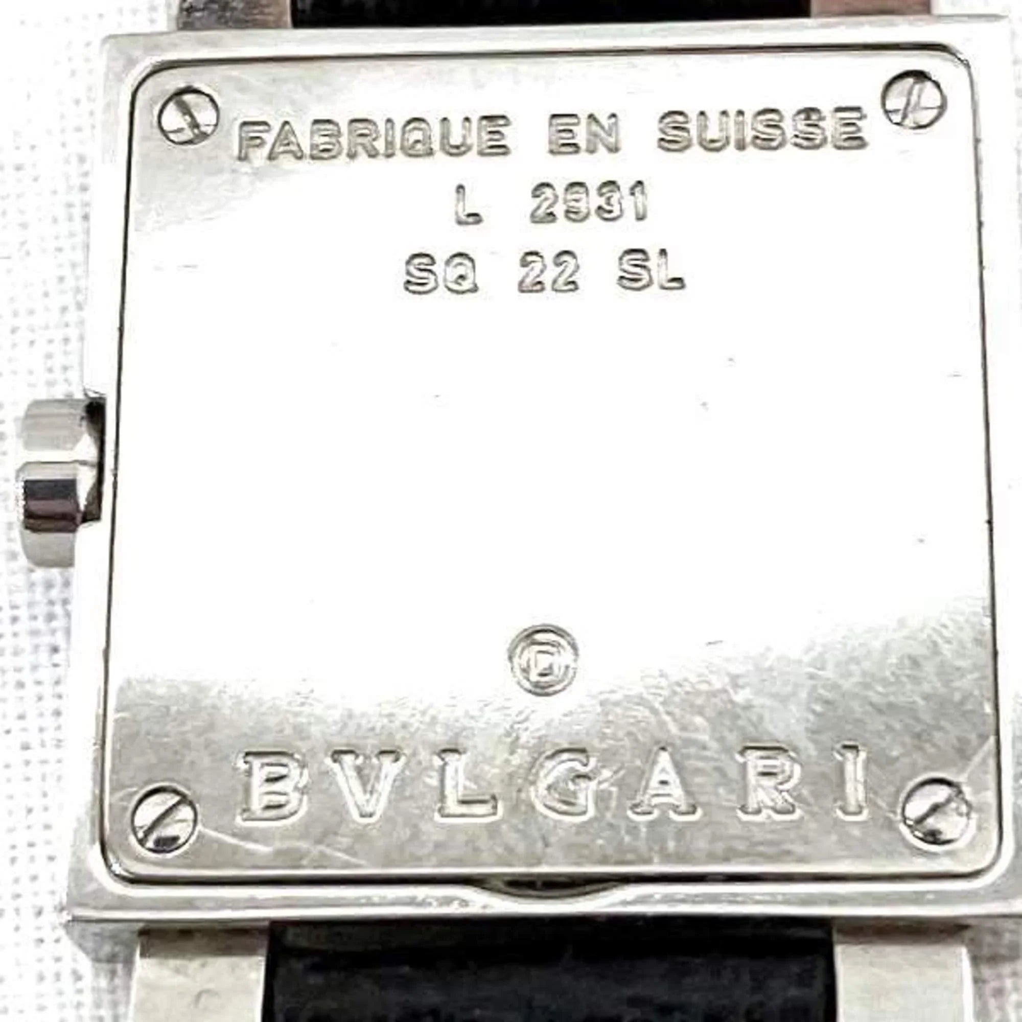 Pre-Owned Bulgari  Quadrato  Quartz Watch Ladies (Fair)